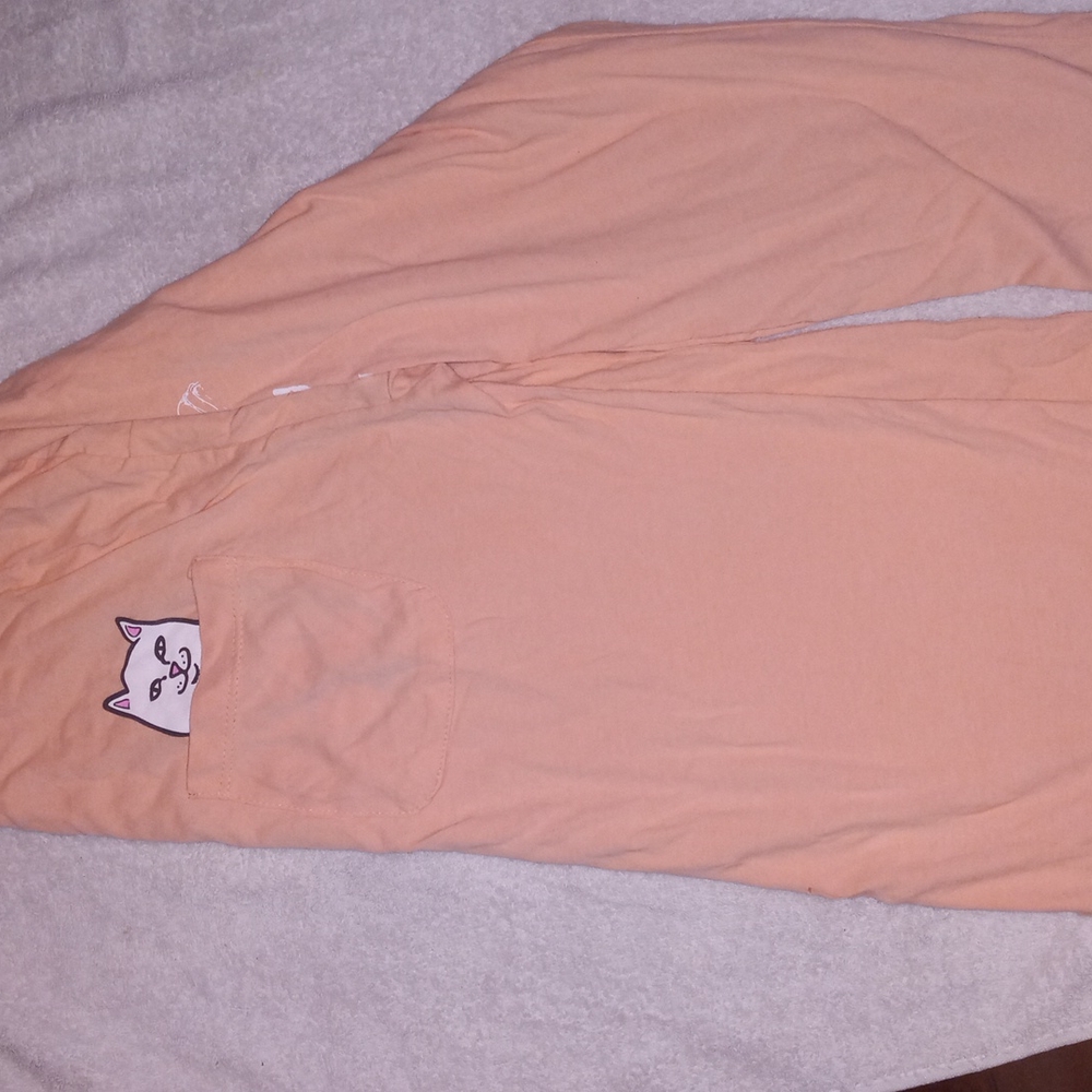 RIPNDIP Salmon Pink Long Sleeve with Pocket